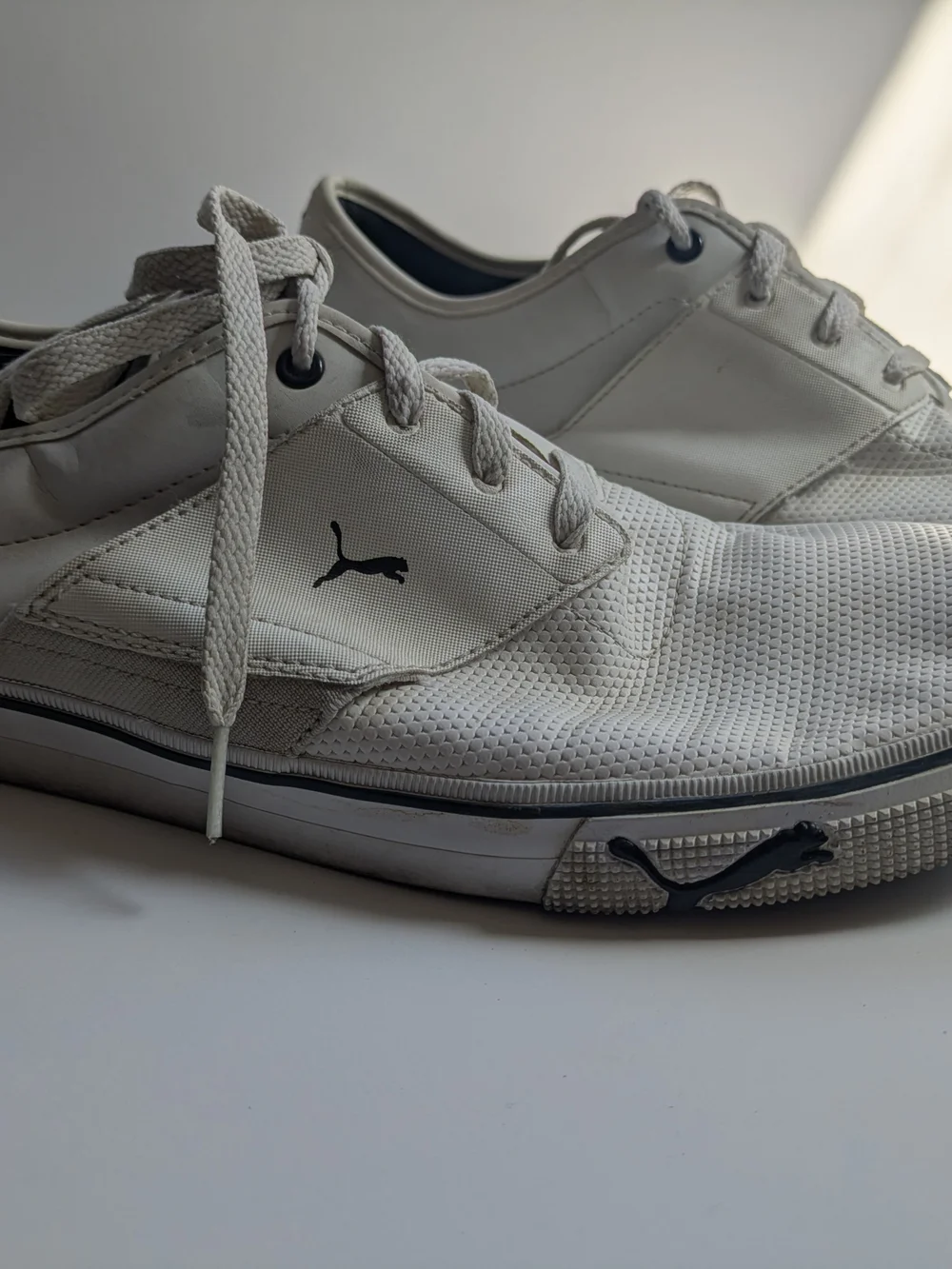 Puma Men's White Low-Top Sneaker